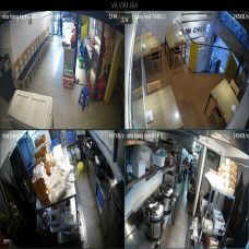 Lắp đặt camera an ninh giám sát cho nhà hàng , cửa hàng.