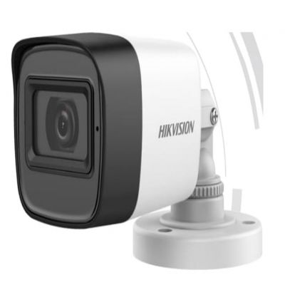 Camera HD-TVI hồng ngoại 2.0 Mp HIKVISION DS-2CE16D0T-ITPFS tích hợp âm thanh.